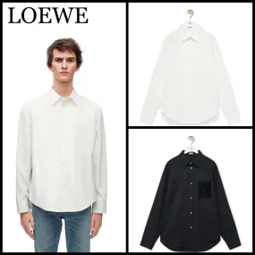 LOEWE  |Unisex Street Style Cotton Luxury Shirts