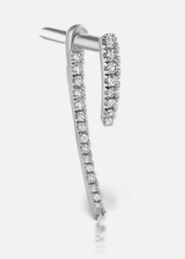 Long Diamond Talon Earstud