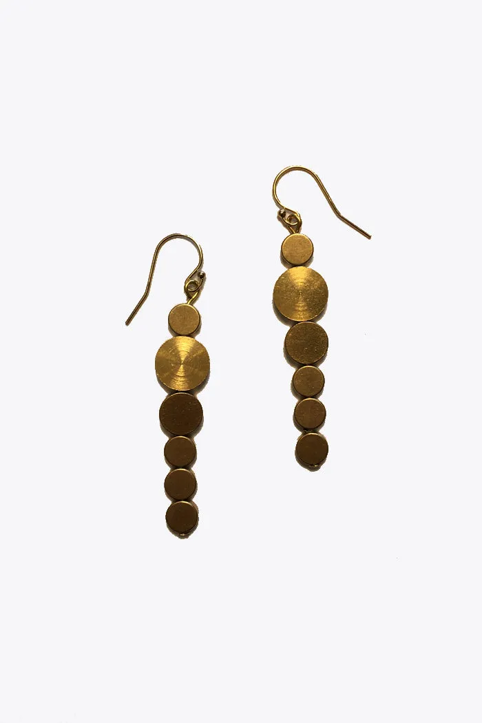 Long Discs Earrings