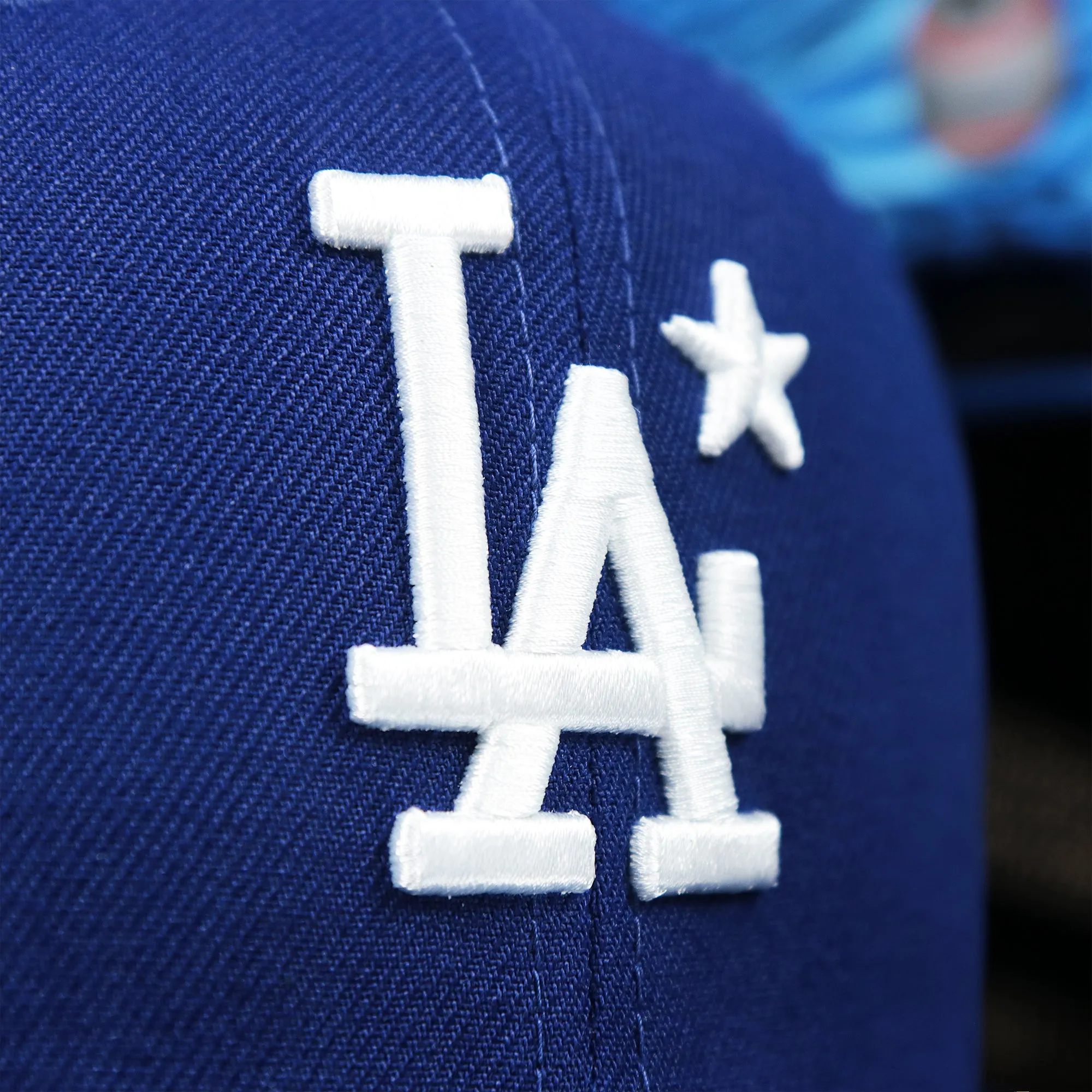 Los Angeles Dodgers Metallic All Star Game MLB 2022 Side Patch 9Fifty Mesh Snapback | ASG 2022 Royal Blue Trucker Hat