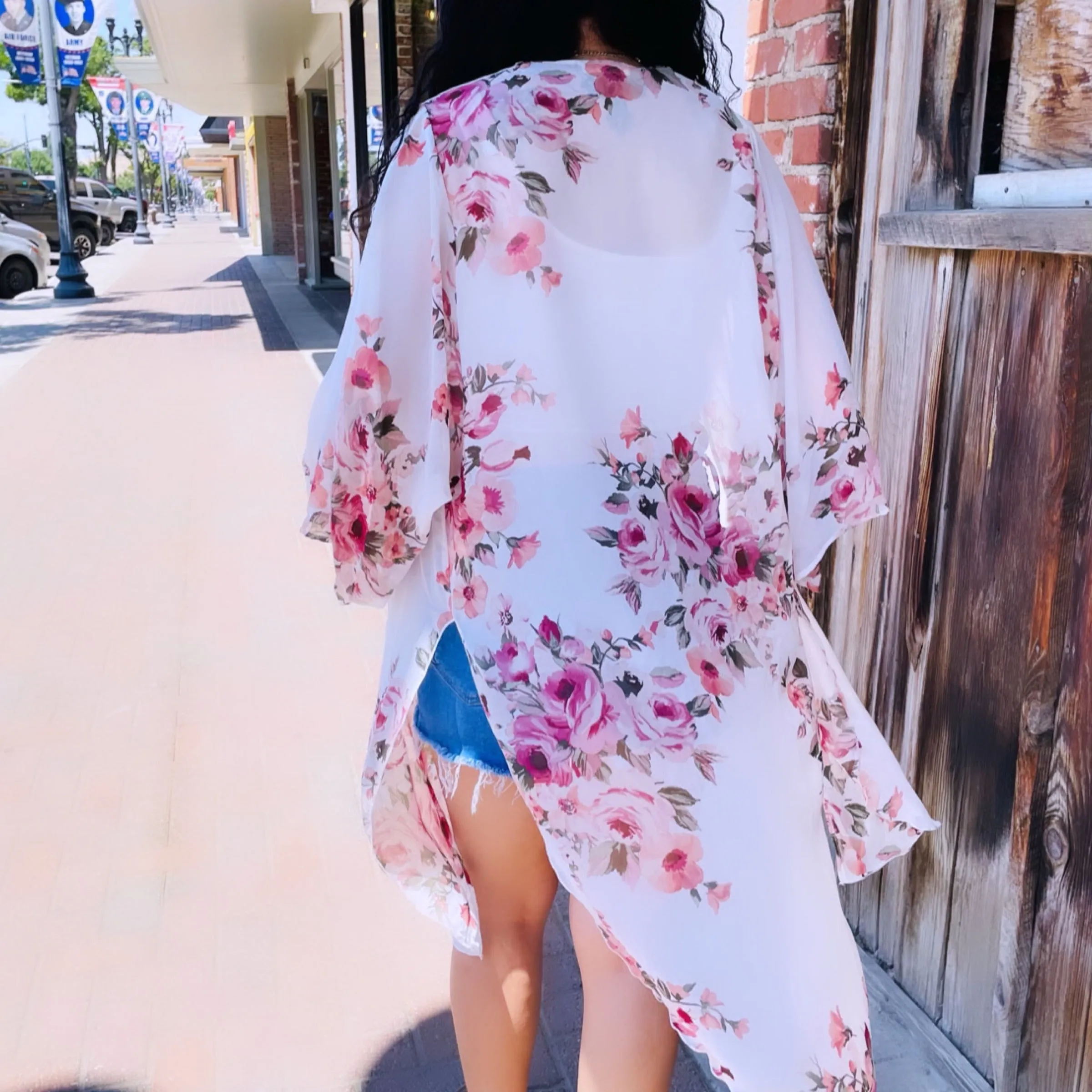 Lost In A Dream Floral Kimono