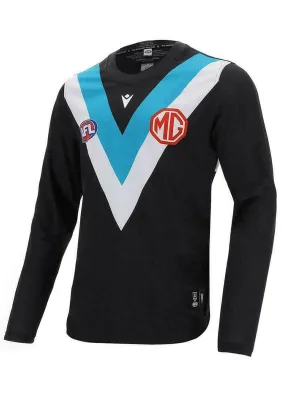 Macron Mens Port Adelaide 2022 Poly Replica Home Guernsey LS  58542662