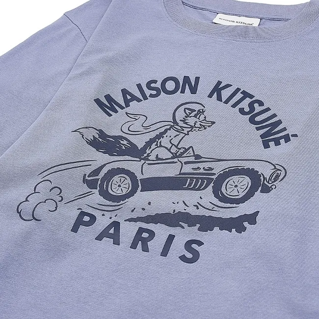 MAISON KITSUNE  |Unisex Cotton Short Sleeves Designers T-Shirts