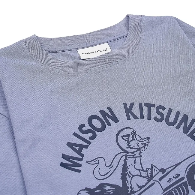 MAISON KITSUNE  |Unisex Cotton Short Sleeves Designers T-Shirts