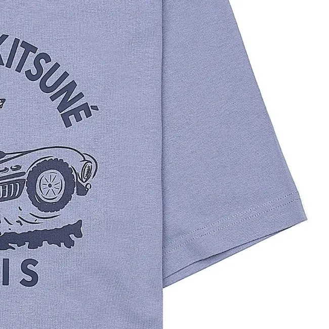 MAISON KITSUNE  |Unisex Cotton Short Sleeves Designers T-Shirts