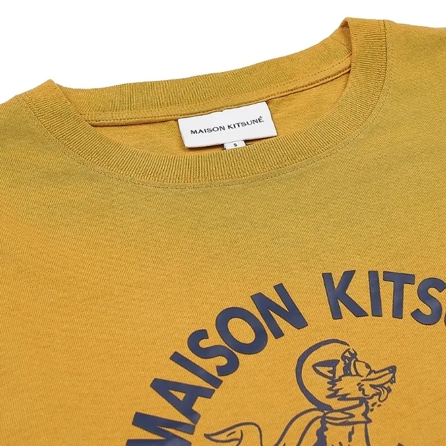 MAISON KITSUNE  |Unisex Cotton Short Sleeves Designers T-Shirts