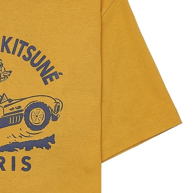 MAISON KITSUNE  |Unisex Cotton Short Sleeves Designers T-Shirts