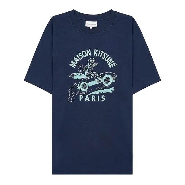 MAISON KITSUNE  |Unisex Cotton Short Sleeves Designers T-Shirts