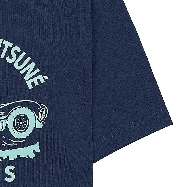 MAISON KITSUNE  |Unisex Cotton Short Sleeves Designers T-Shirts