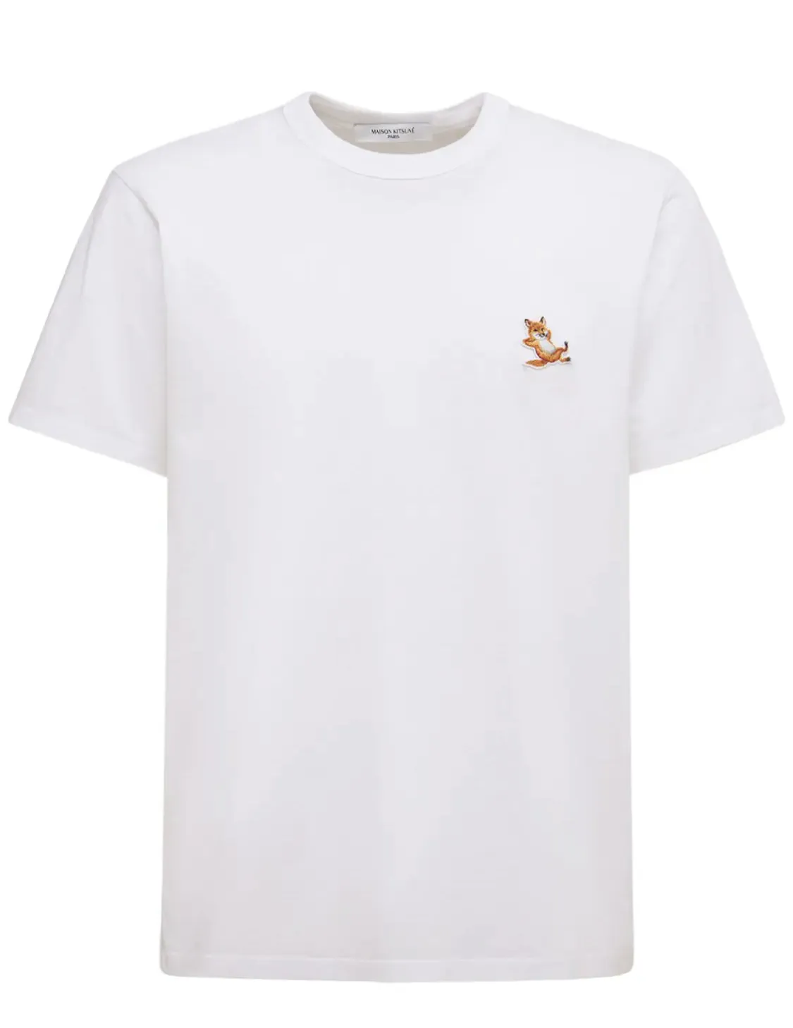 MAISON KITSUNE  |Unisex Plain Logo Designers T-Shirts