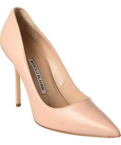 Manolo Blahnik BB 105 Leather Pump