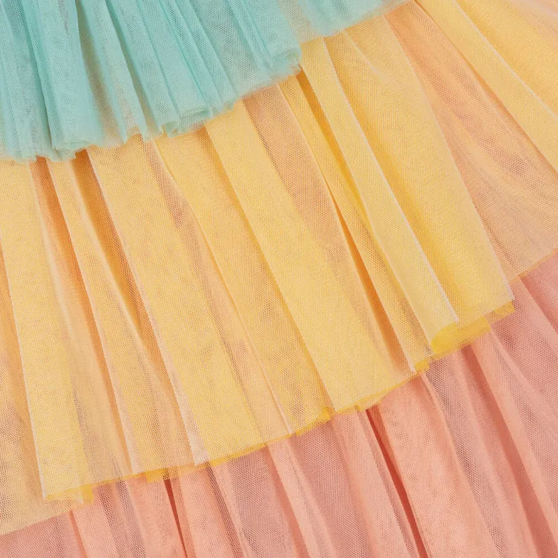 Meri Meri Rainbow Ruffle Princess Dress