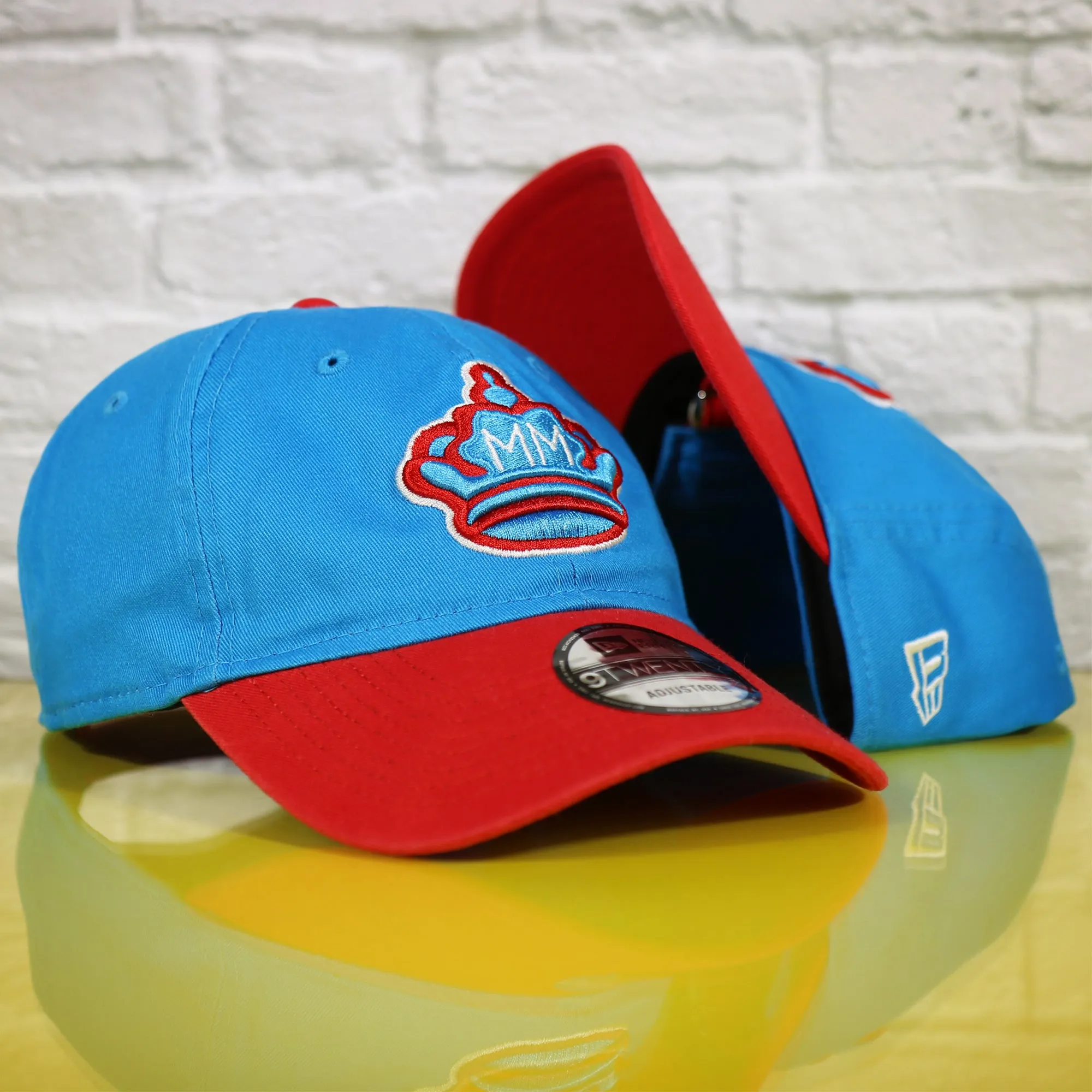 Miami Marlins MLB City Connect 2021 On-Field Side Patch 9Fifty Snapback | Blue