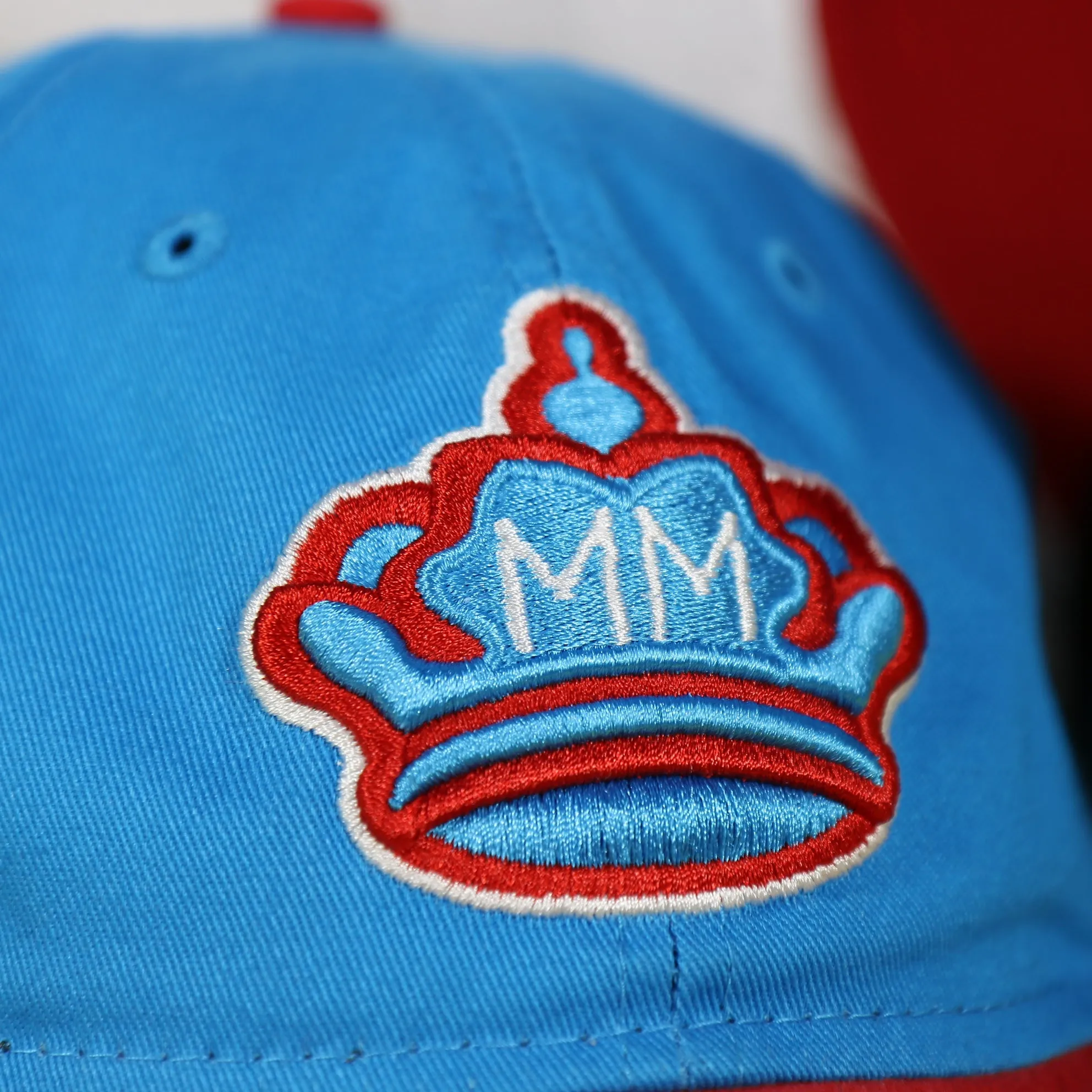 Miami Marlins MLB City Connect 2021 On-Field Side Patch 9Fifty Snapback | Blue