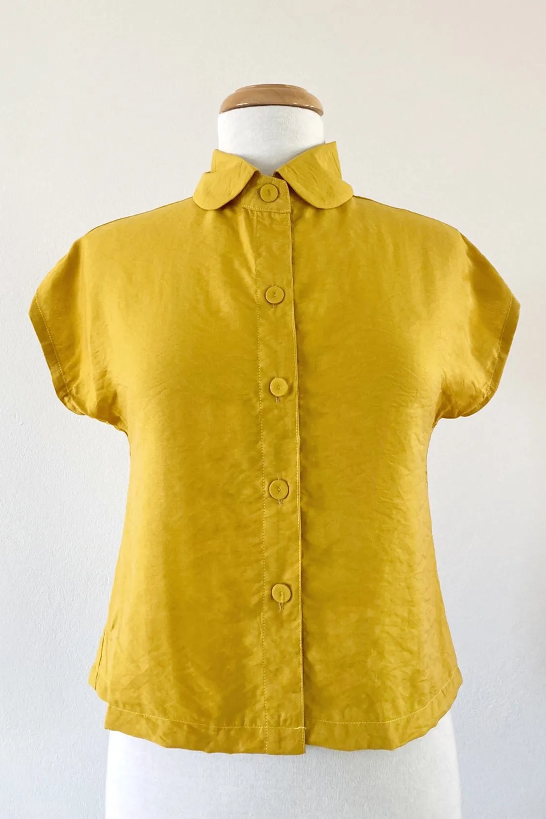 Minki Mustard Blouse