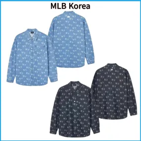 MLB Korea  |Unisex Logo Shirts & Blouses