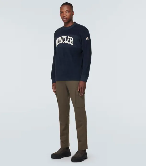 MONCLER  |Unisex Street Style Logo Sweatshirts