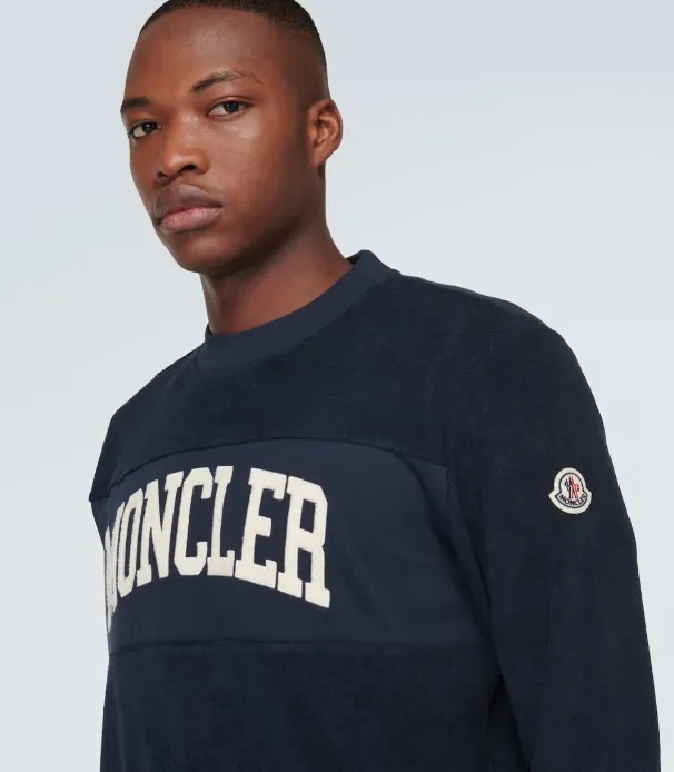 MONCLER  |Unisex Street Style Logo Sweatshirts