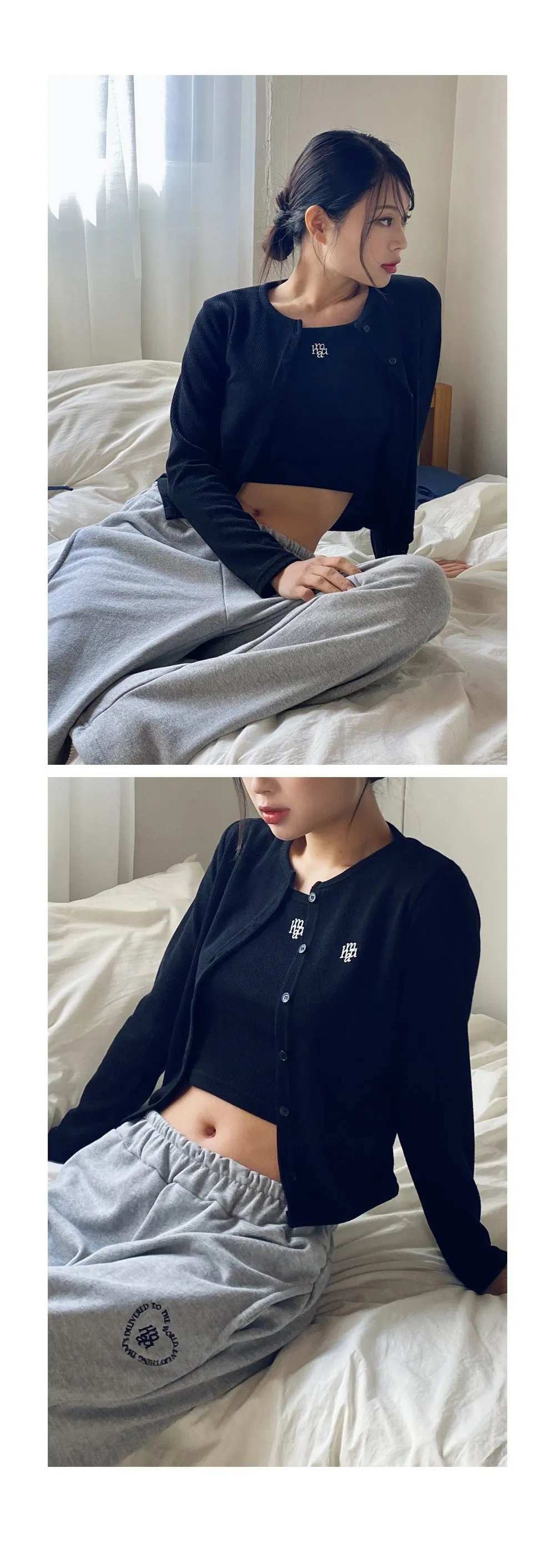 muahmuah  |Unisex Street Style Logo Cardigans