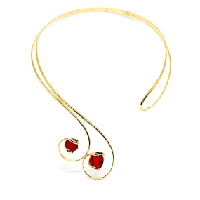 NECKLACE DL RED