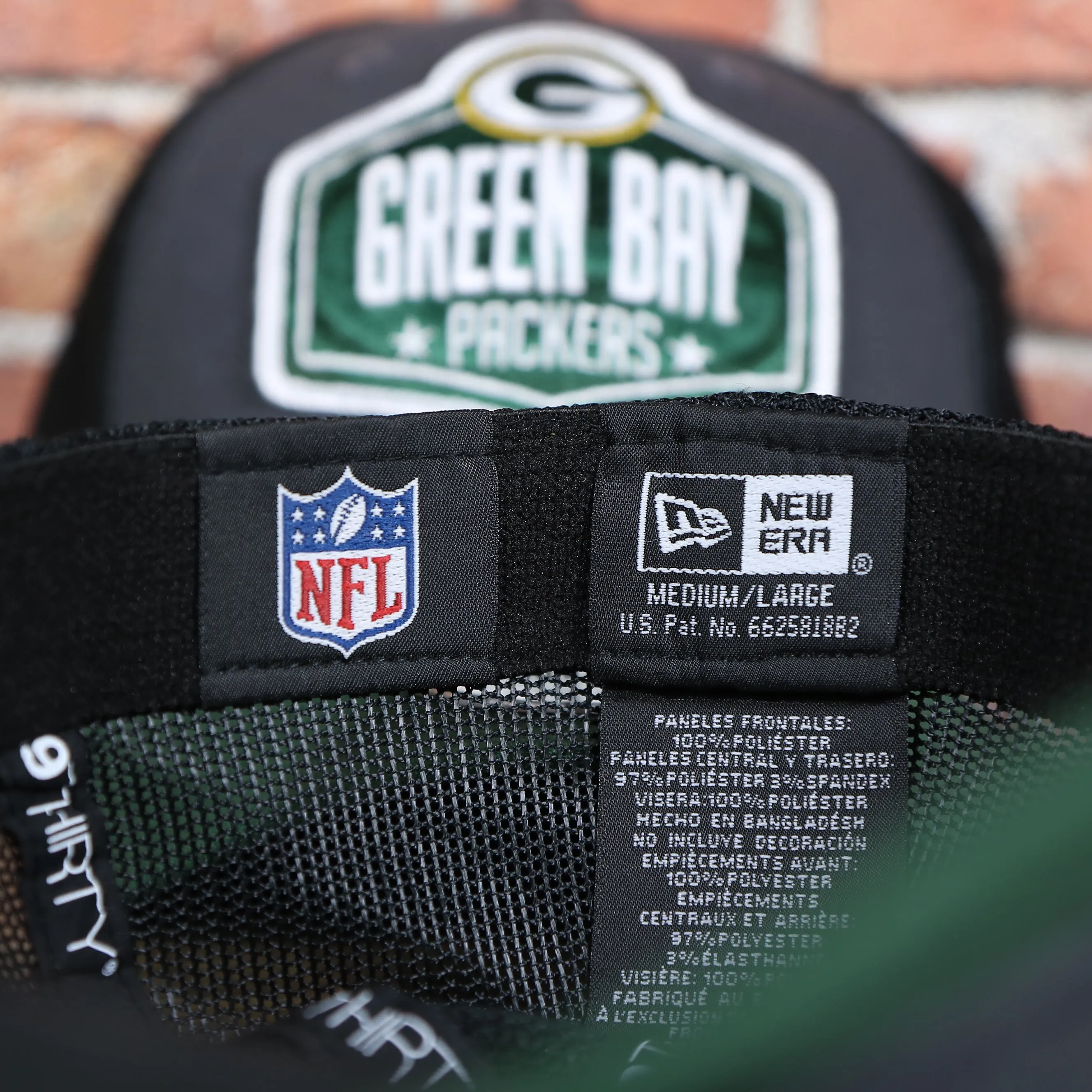 NEW ERA | GREEN BAY PACKERS | NFL 2021 DRAFT | 39THIRTY FLEXFIT CAP | ORIGINAL TEAM COLOR