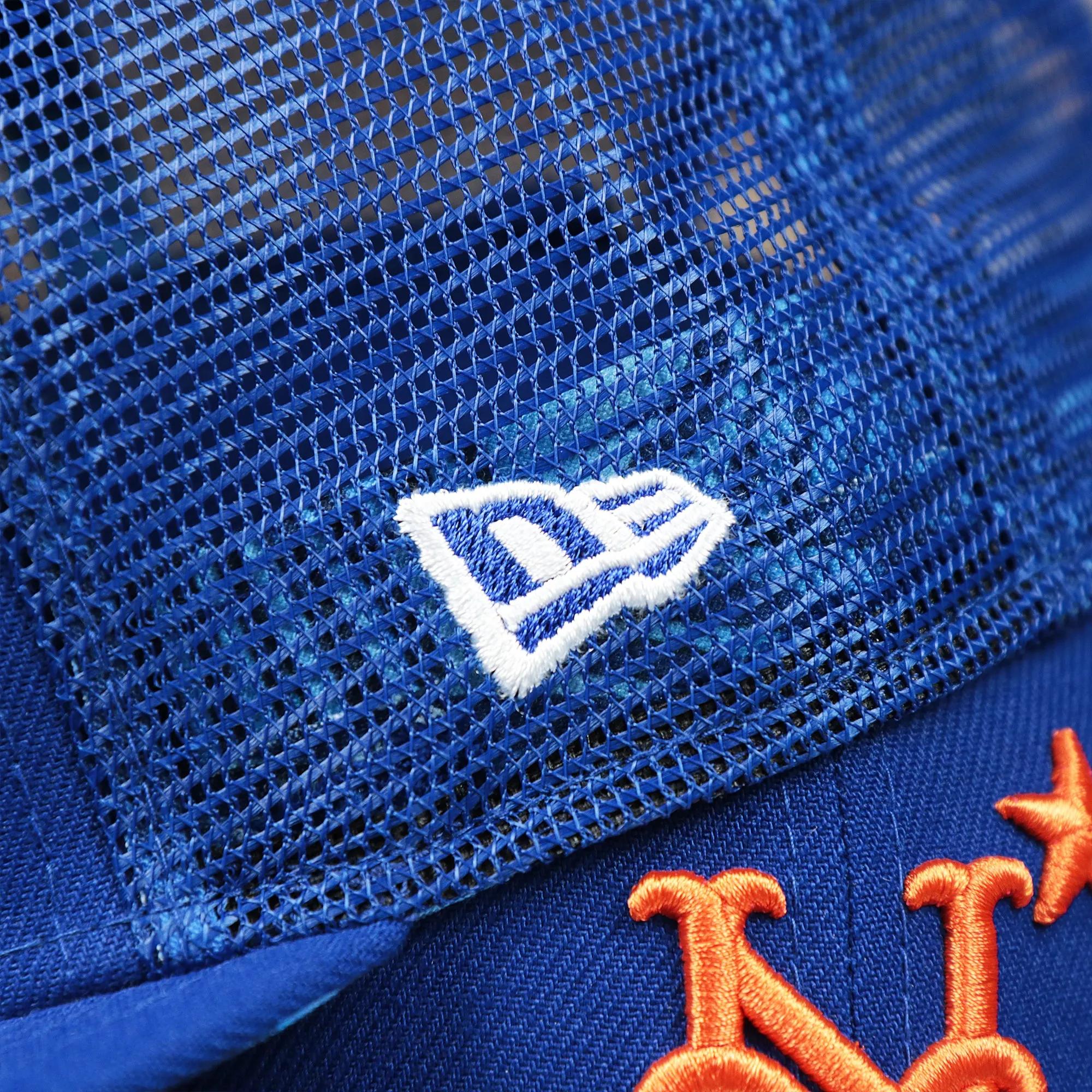 New York Mets Metallic All Star Game MLB 2022 Side Patch 9Fifty Mesh Snapback | ASG 2022 Royal Blue Trucker Hat