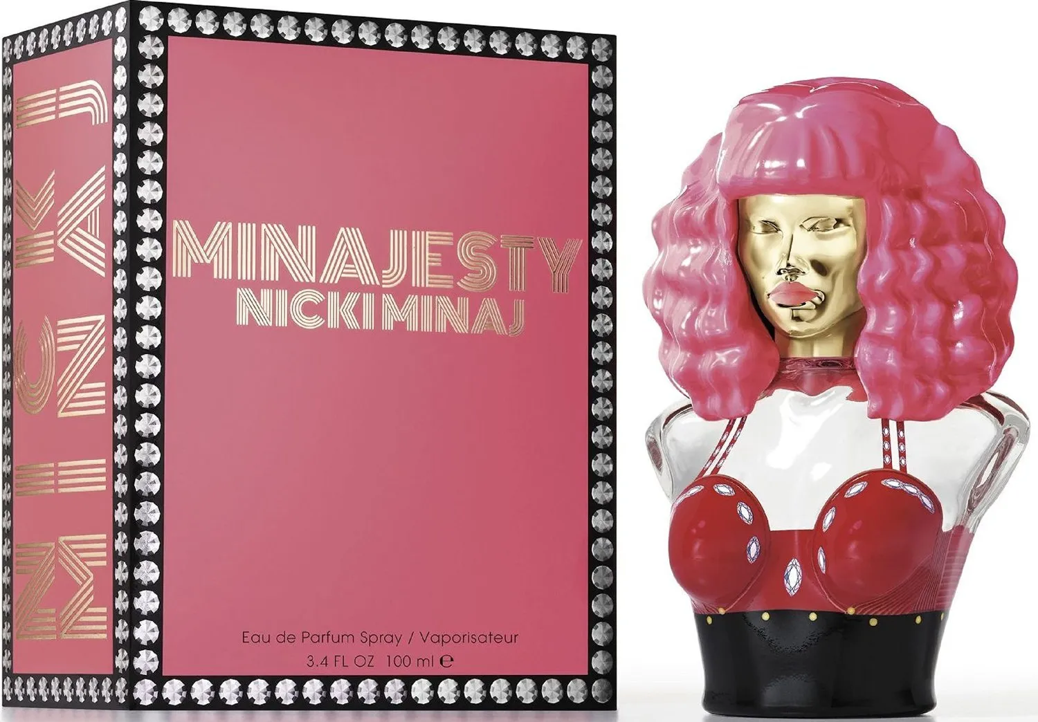 Nicki Minaj Minajesty Eau de Parfum Spray for Women 3.4 oz 100 ml