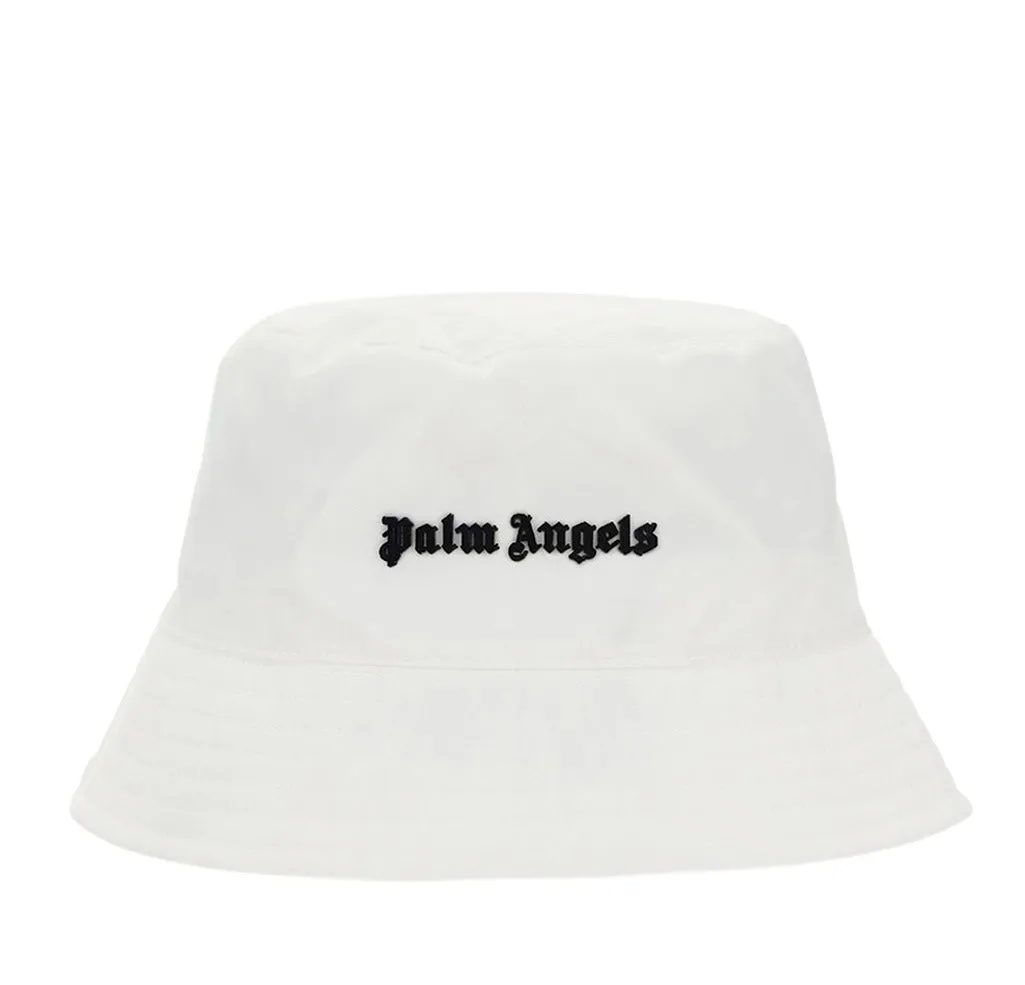 Palm Angels Logo-Print Bucket Hat