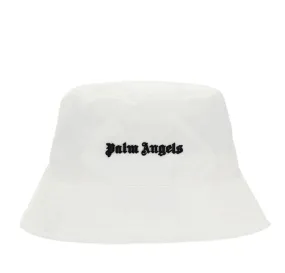 Palm Angels Logo-Print Bucket Hat