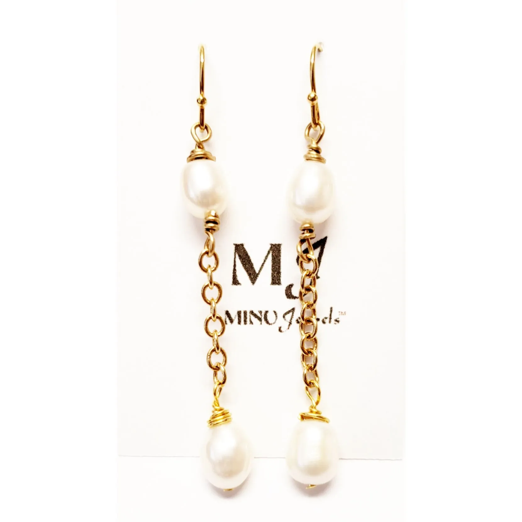 Perla Long Earrings