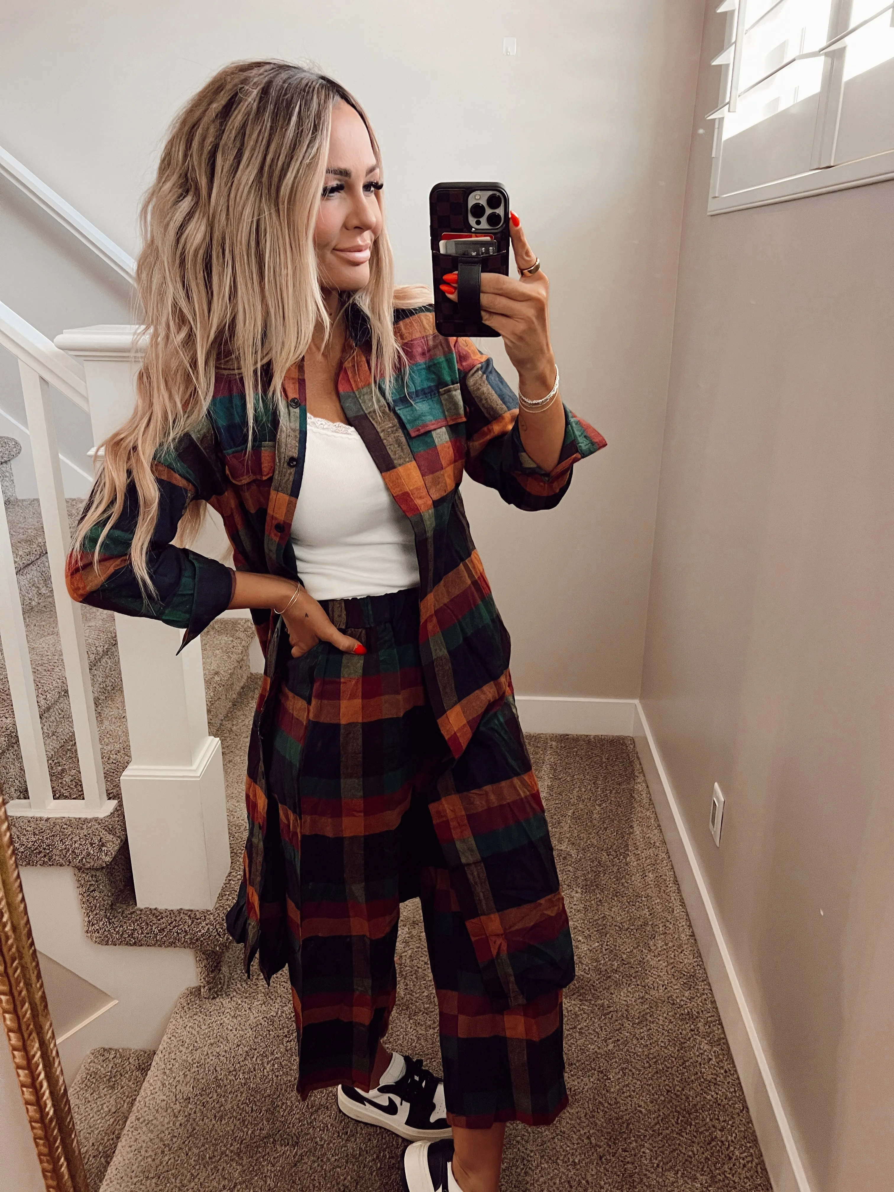 Plaid set