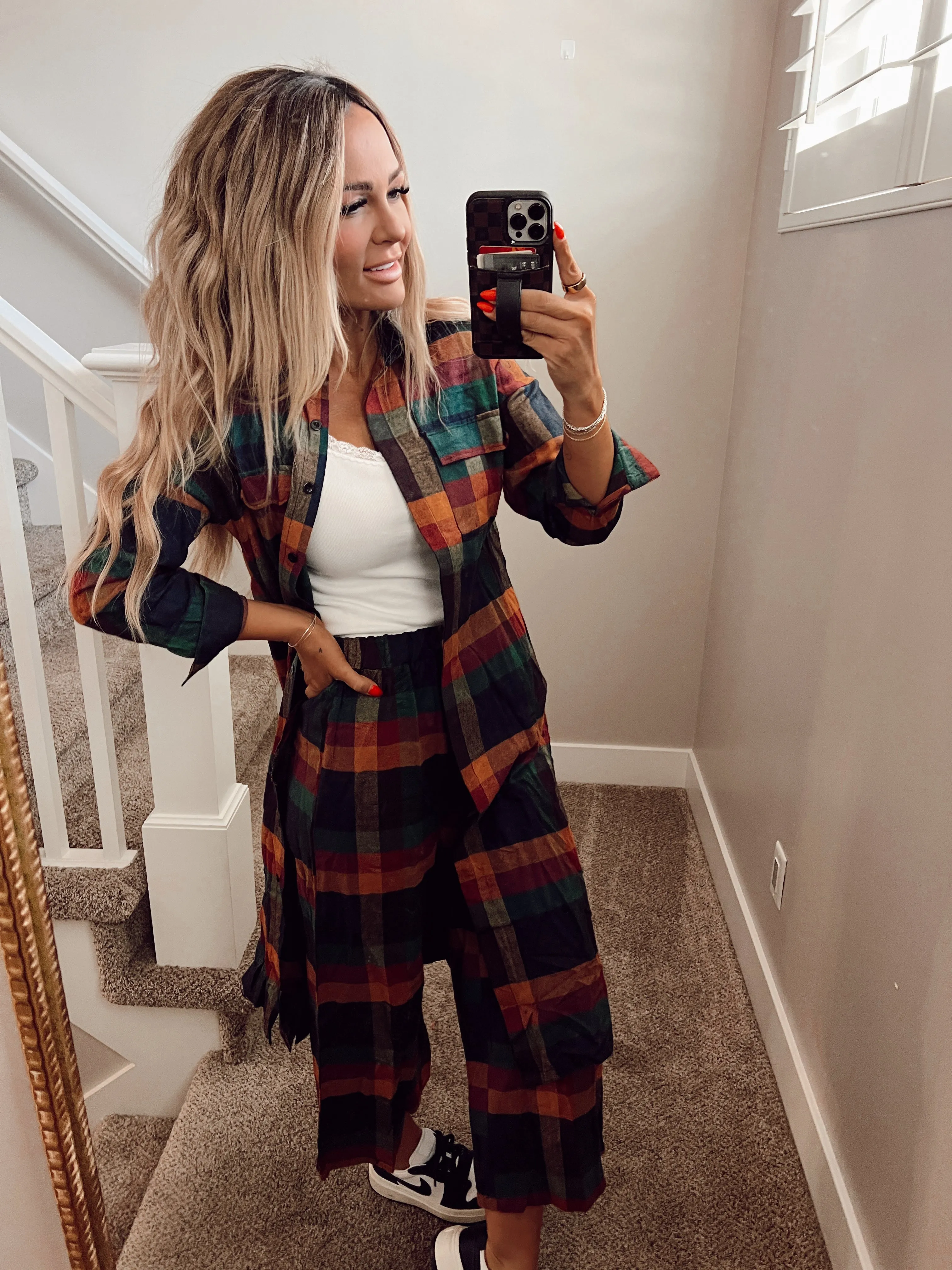 Plaid set