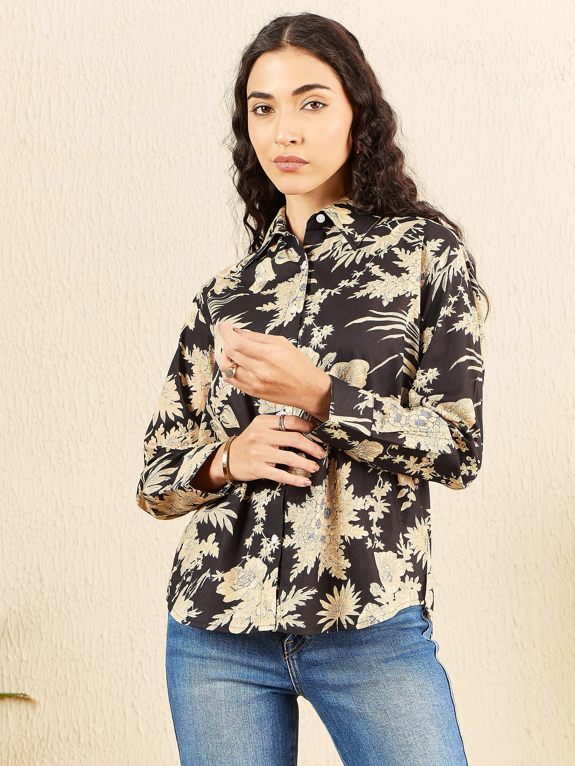 Printed Cotton Shirt