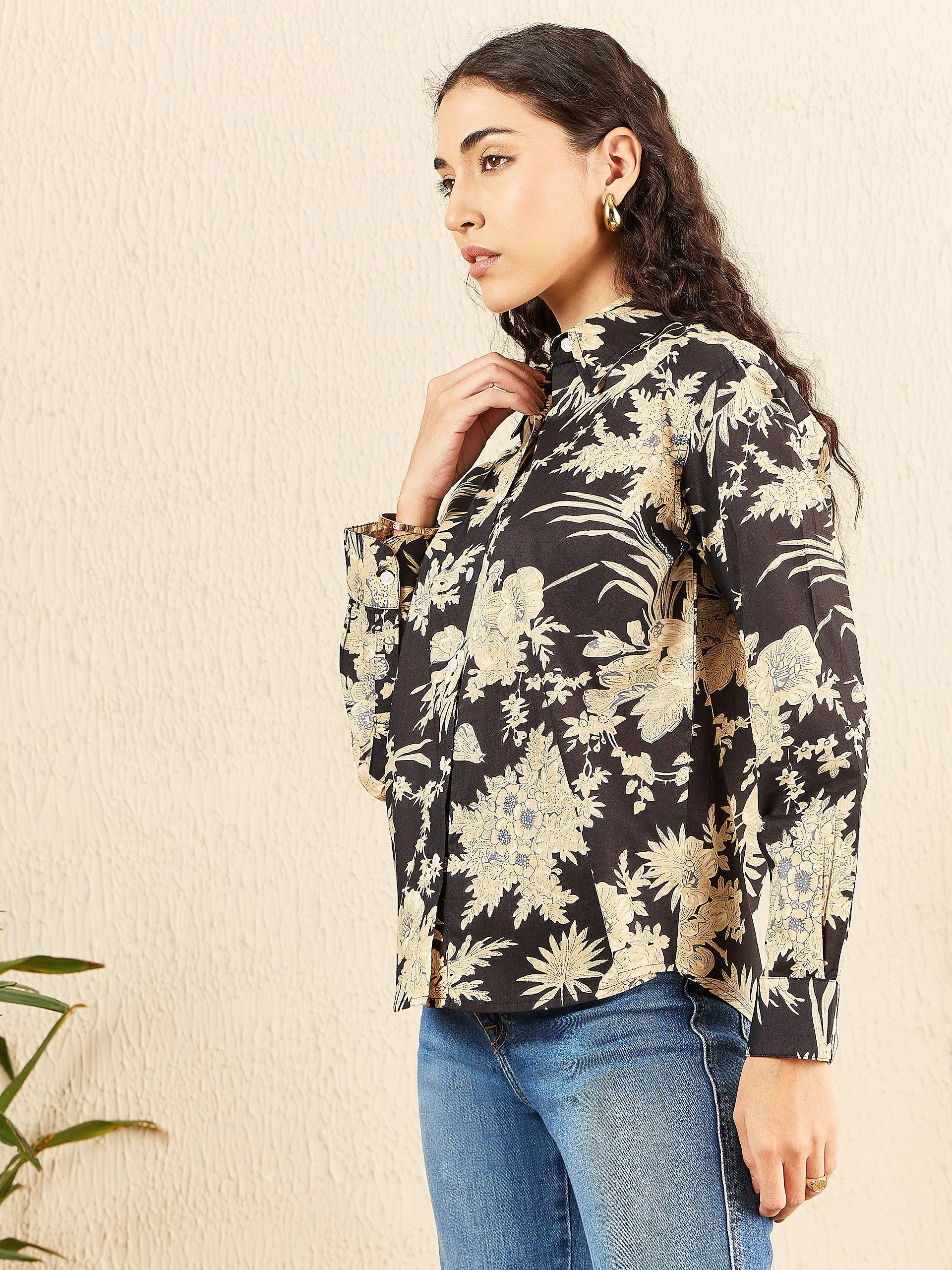 Printed Cotton Shirt