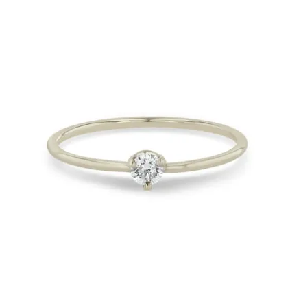 Prong Set Diamond Ring