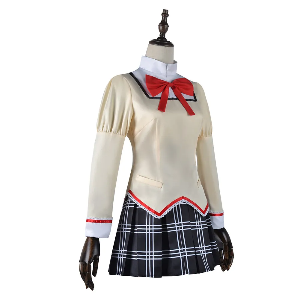 Puella Magi Madoka Magica- Kaname Madoka Cosplay Costume Outfits Halloween Carnival Party Disguise Suit