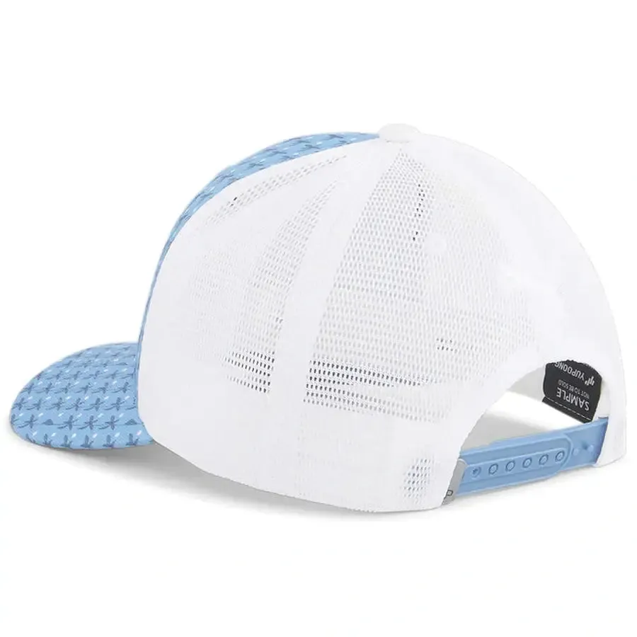 Puma Palms Trucker Cap - White/Blue