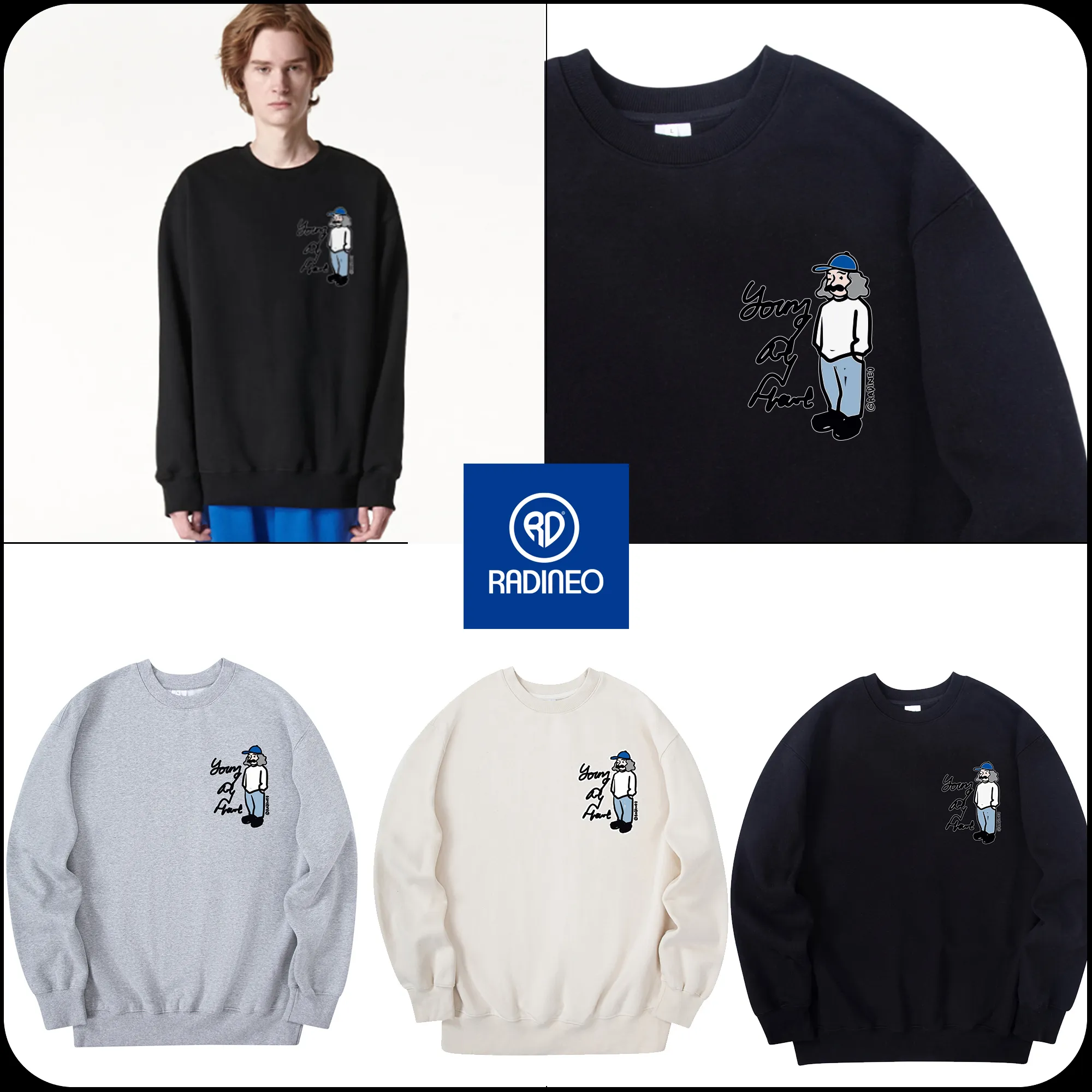 RADINEO  |[RADINEO] ★NEW YOUNG SWEAT