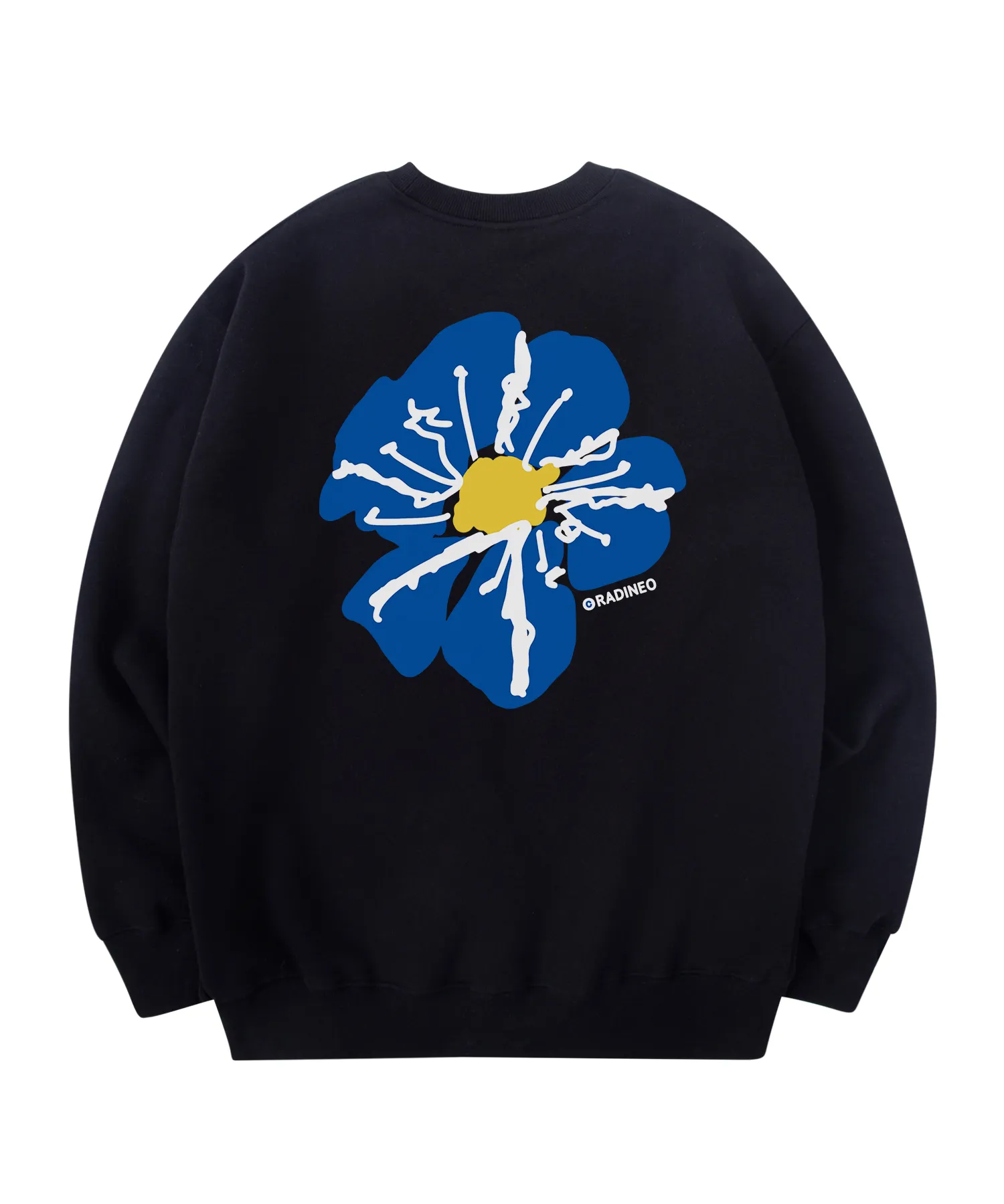 RADINEO  |[RADINEO]★ BLUE FLOWER SWEAT