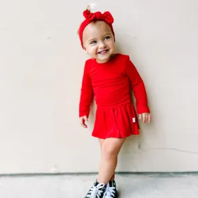 Red Dream Bodysuit Dress