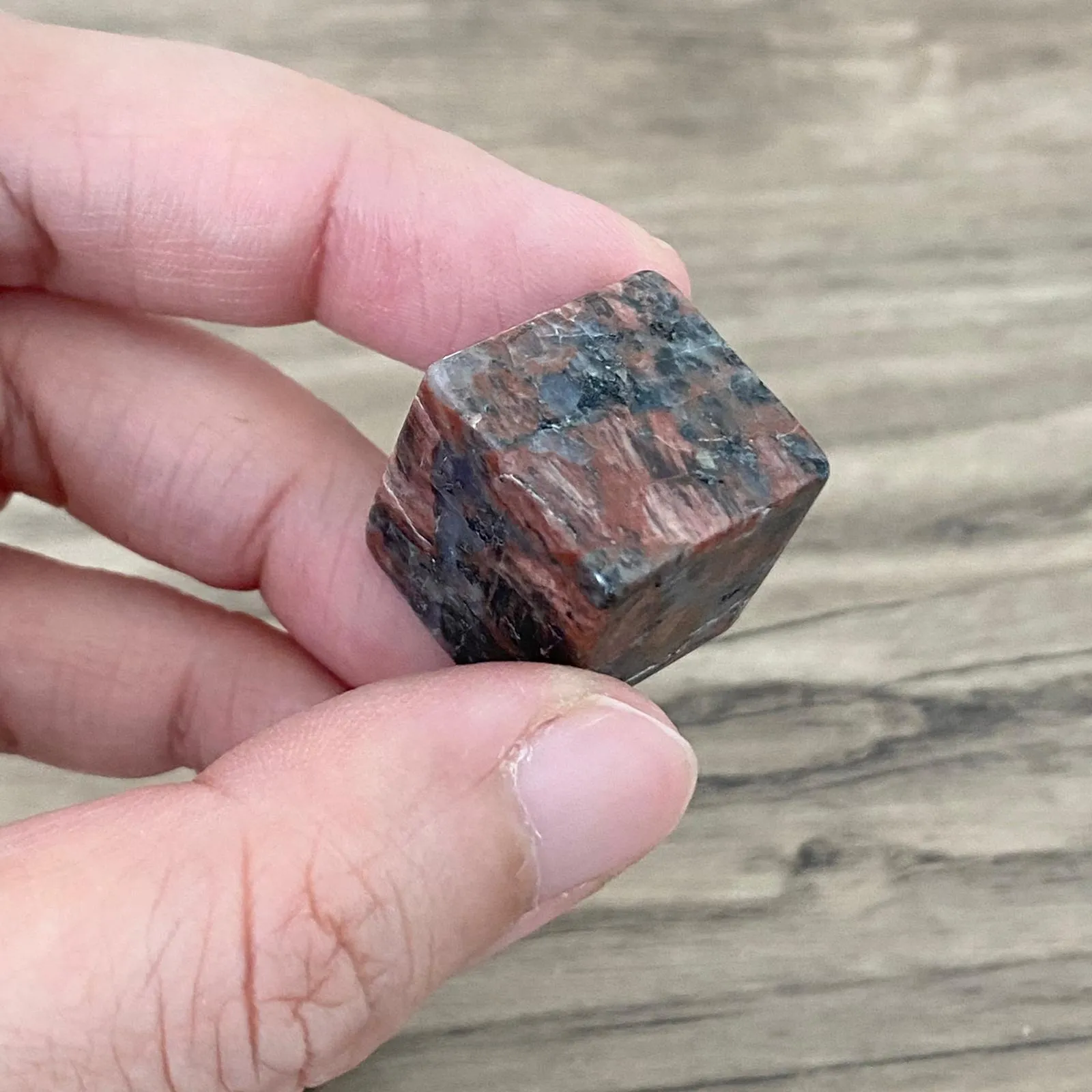 Red Jasper Crystal Cube