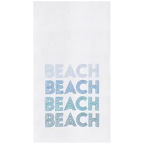 Retro Beach Towel