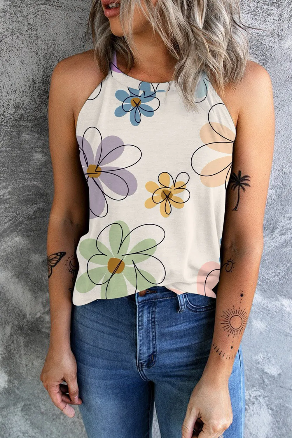 Retro Daisy Tank