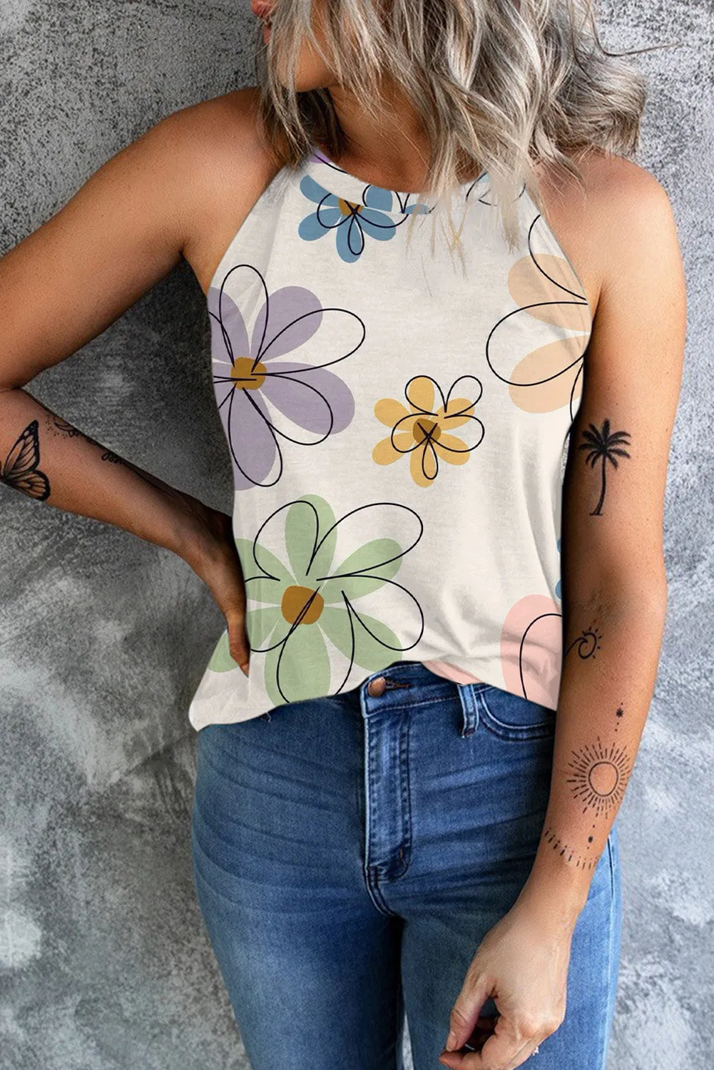 Retro Daisy Tank