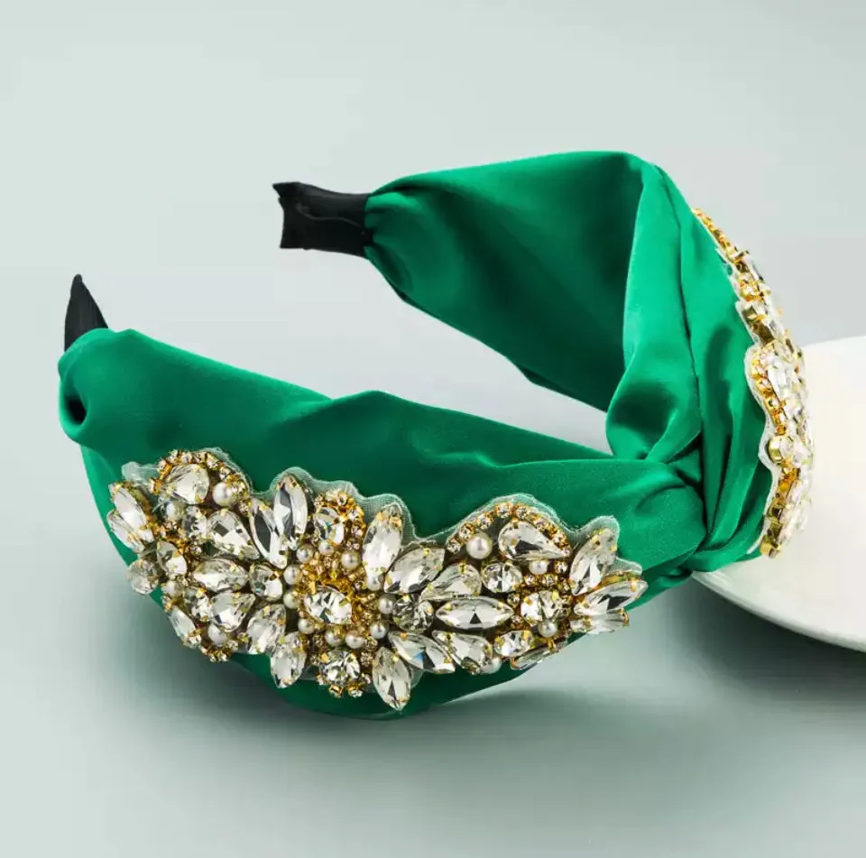 Retro Headband Green