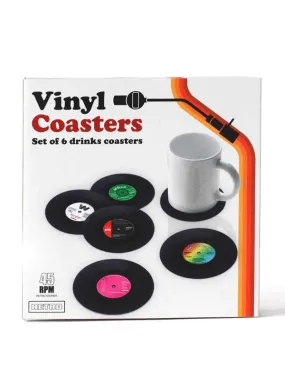 Retro Vinyl Coasters