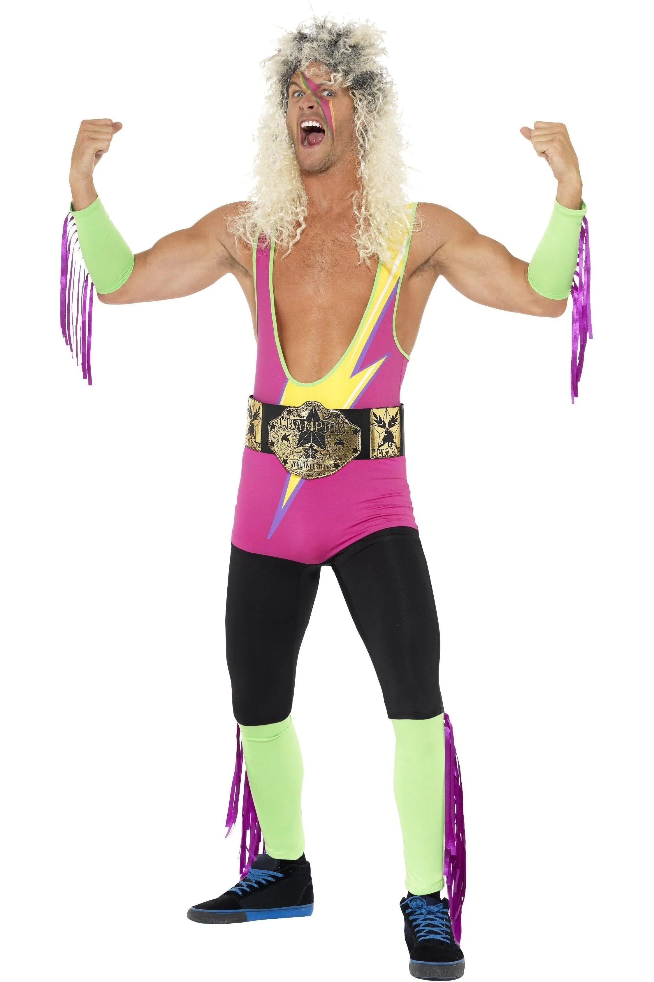 Retro Wrestler Costume