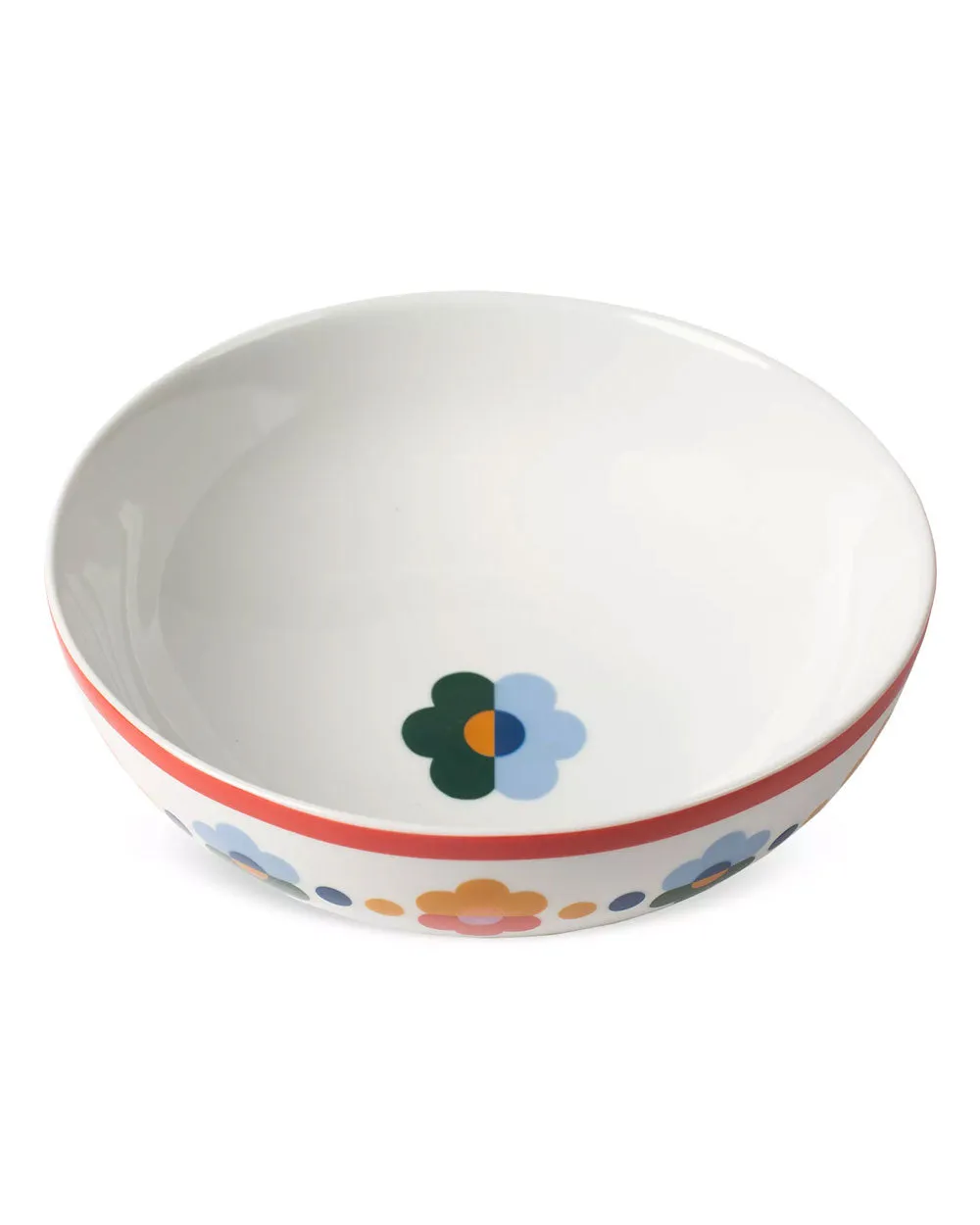 Set of 4 Floral Cereal Bowl Set