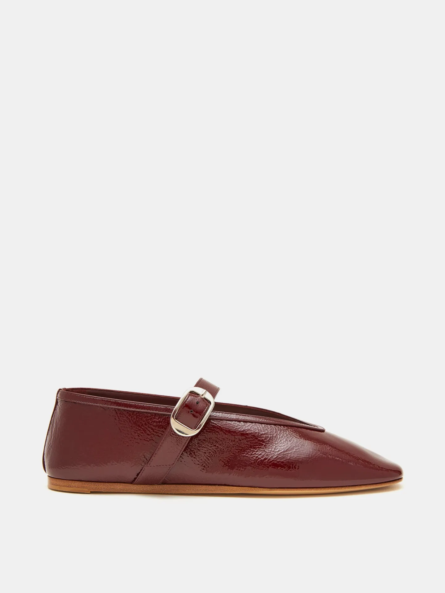 Stella Slipper / Oxblood Red Patent Leather