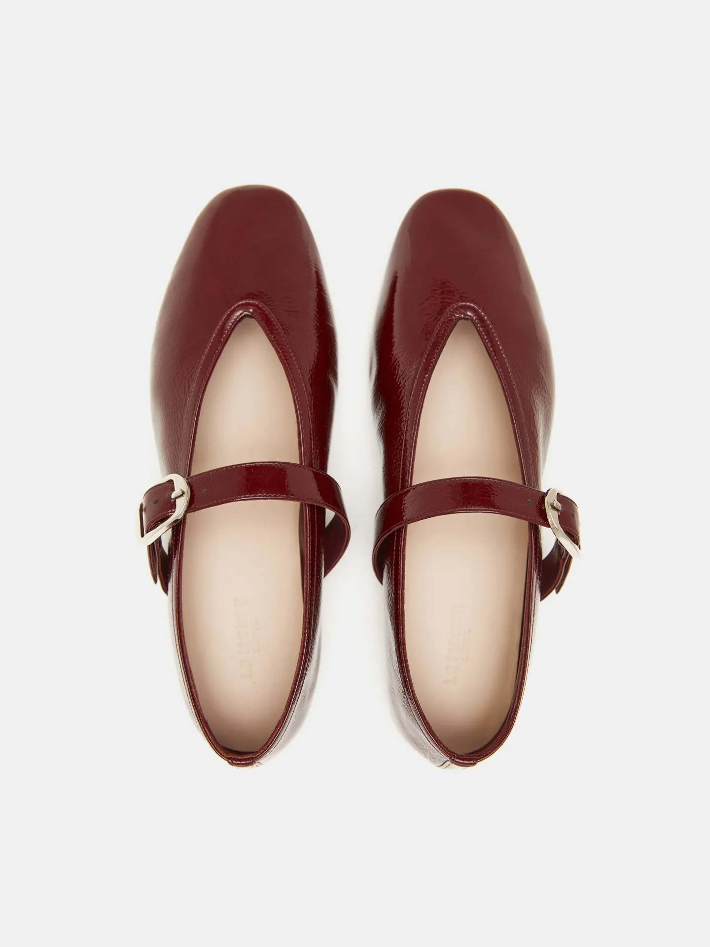 Stella Slipper / Oxblood Red Patent Leather